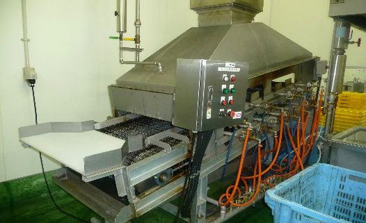 頭・豚足用処理機械